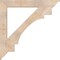 Ekena Millwork Merced Traditional Smooth Bracket, Douglas Fir, 5 1/2"W x 48"D x 48"H BKT06X48X48MRC01SDF - alternate 2